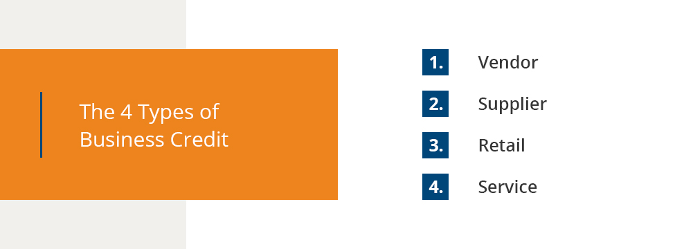The 4 Types of Business Credit