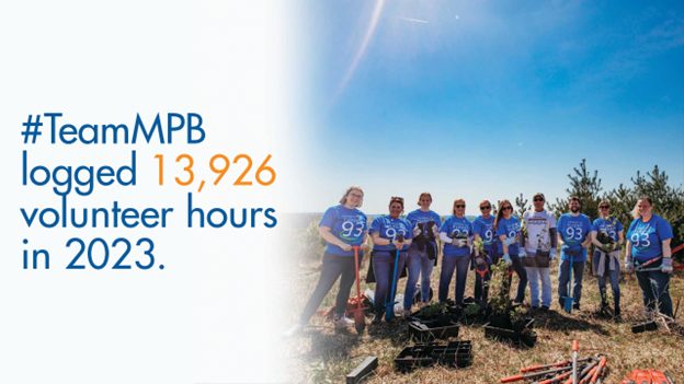 Mid Penn logged 13,926 volunteer hours in 2023